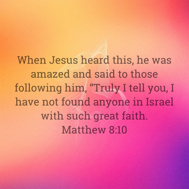 belmont_mandy's tweet photo. Matthew 8:10 https://t.co/GNEpplV3qs