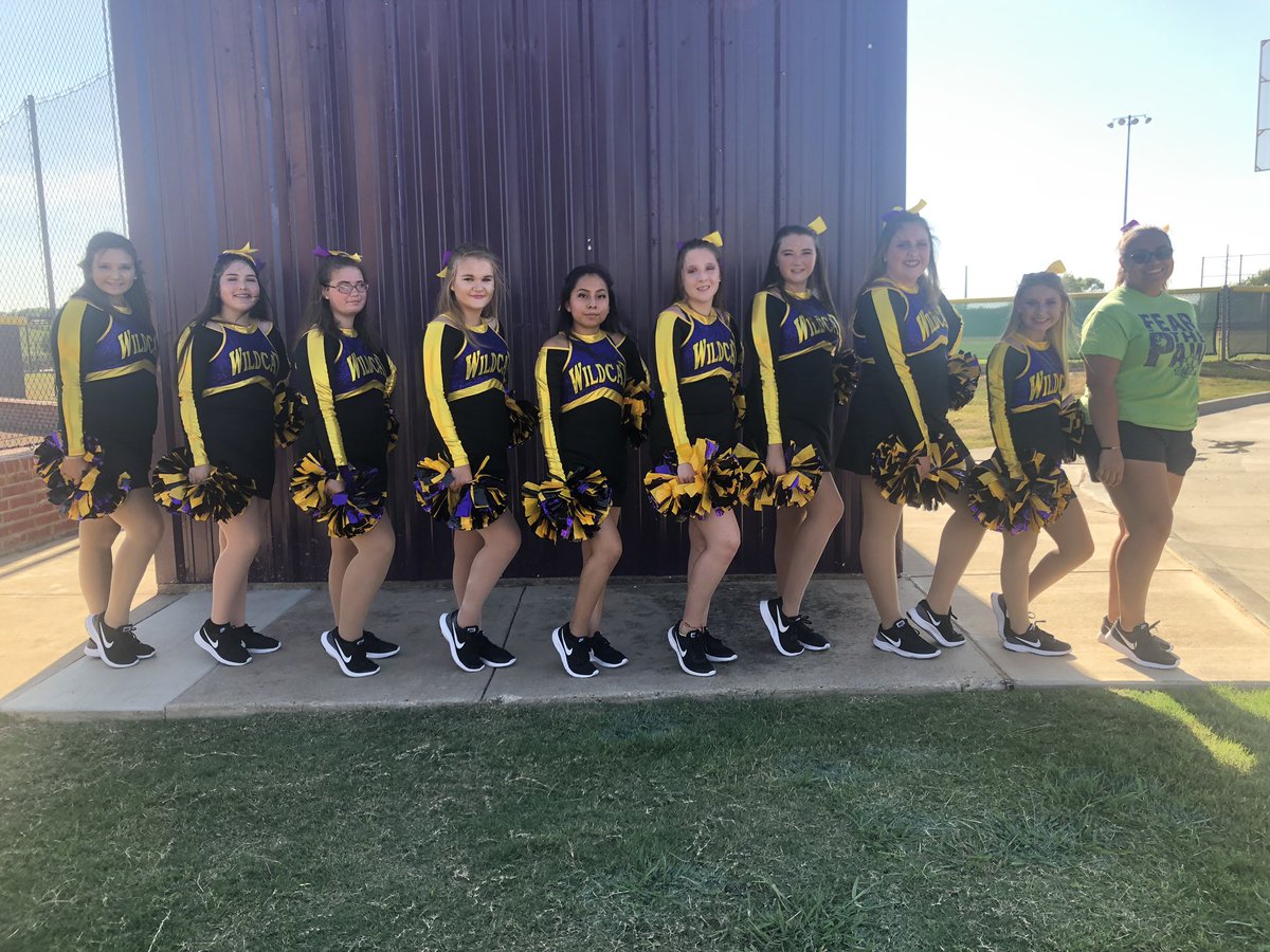 GodleyDance's tweet photo. GHS Varsity Wildcat Dance Team (missing two) at Meet The Wildcat. We got a nice practice in and these girls will be ready to go full steam ahead, for the game on the 30th! https://t.co/E2n2emHXxG