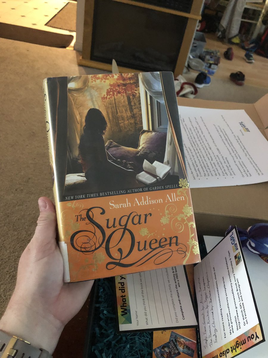 mrsrethmeier's tweet photo. How cute is this subscription box from GPL!? I have enjoyed reading this book as well! #cpcscreads #NationalBookLoversDay https://t.co/r3Sf2xGoIt