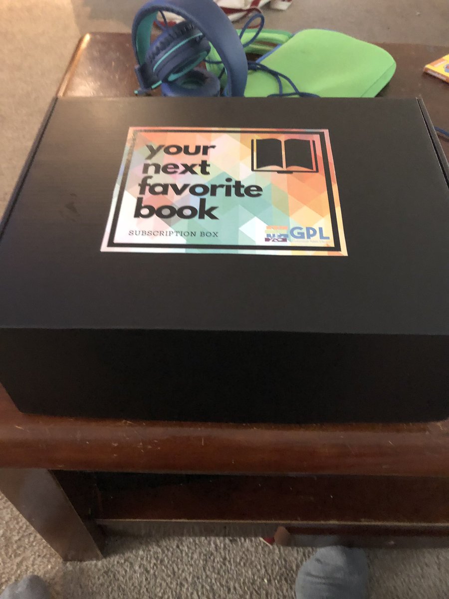 mrsrethmeier's tweet photo. How cute is this subscription box from GPL!? I have enjoyed reading this book as well! #cpcscreads #NationalBookLoversDay https://t.co/r3Sf2xGoIt
