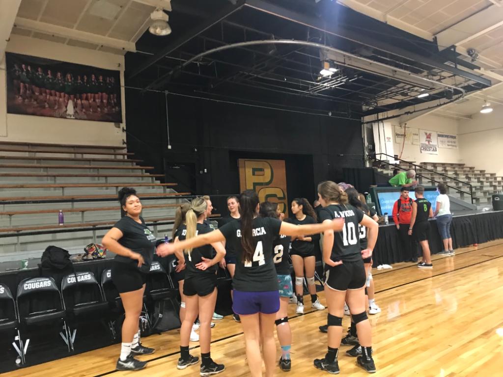 PC_Cougars's tweet photo. Great night watching Lady Cougar Volleyball play PC volleyball alumni! #onceacougar
#pcalumni https://t.co/Kqu4lOXJxV
