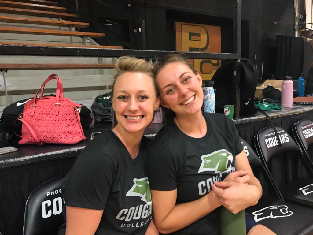 PC_Cougars's tweet photo. Great night watching Lady Cougar Volleyball play PC volleyball alumni! #onceacougar
#pcalumni https://t.co/Kqu4lOXJxV