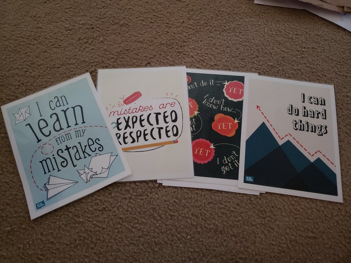 tpodlynn's tweet photo. Worked on lots of little prep work today, including more growth mindset posters and a shout out to Ms. Dorman for the super fun group identifier idea (even if hers may be maroon...). đđ
#CFISDspirit #challengeU #lynnslonghorns #pumapride #postmapumas @PostmaPumas https://t.co/h9mXhjvQvs