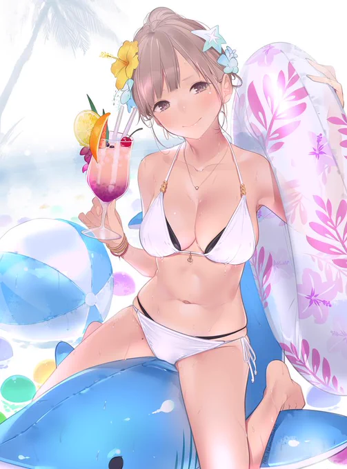 プールなう🏊‍♀️ 