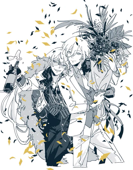 カットの元絵 パトロンと監督のえ～わた… 