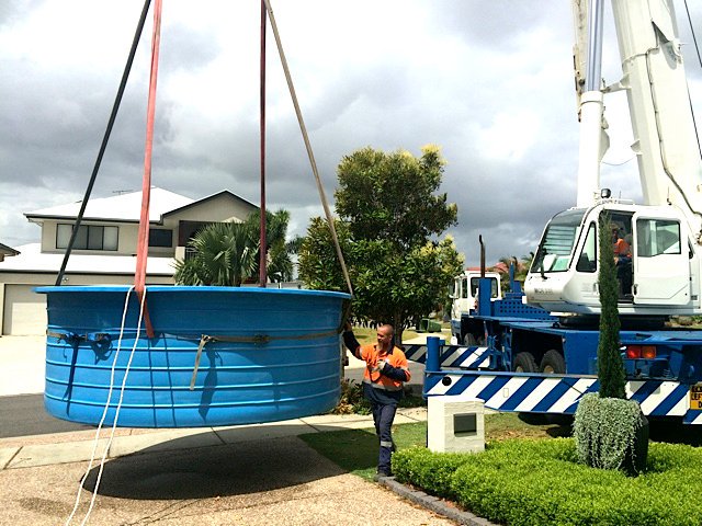 Polyworld Tanks We can deliver our poly pools beyond 250km of Clontarf QLD! Call our ...