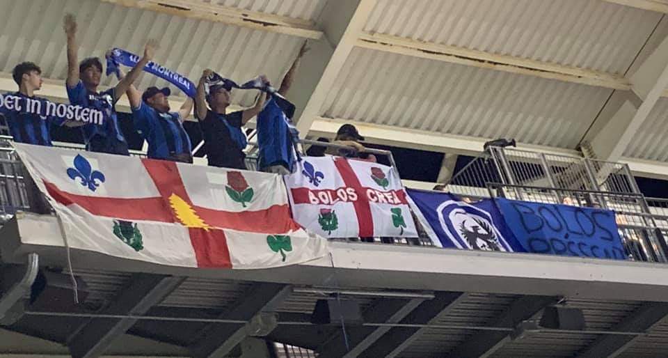 ultrasmontreal's tweet photo. Montréal toujours plus haut 🎶

#KopMTL #BolosCrew #IMFC https://t.co/ouyYGcqVGw