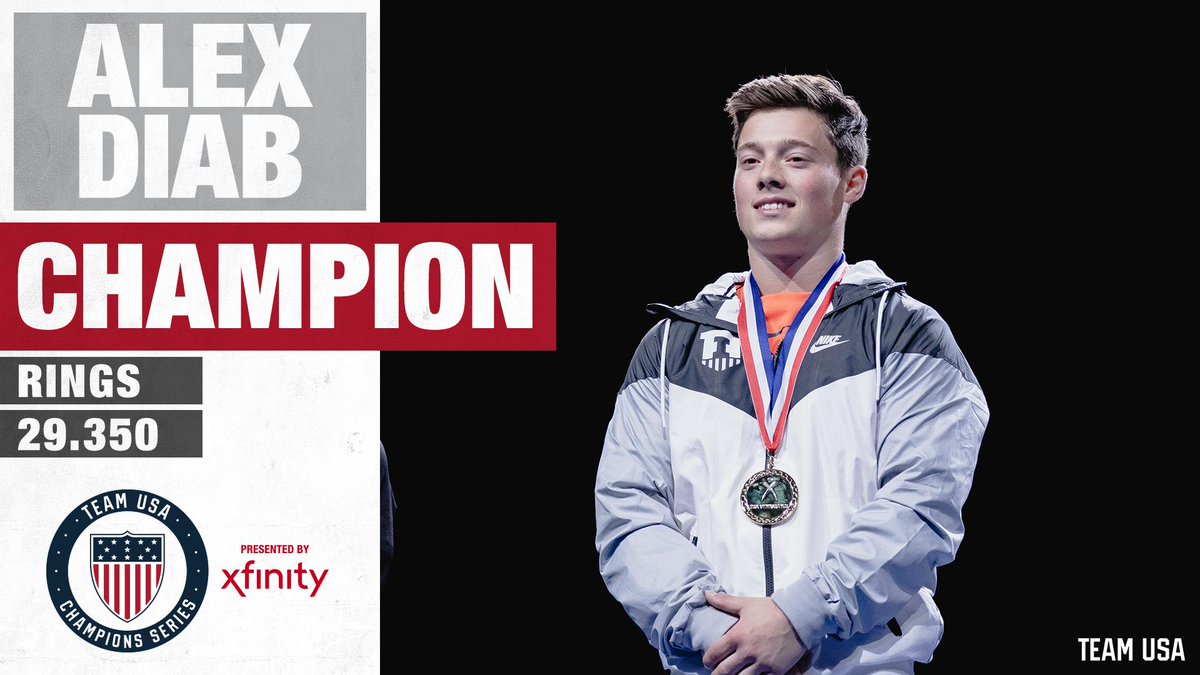 Team USA (@teamusa) on Twitter photo <a href="/Xfinity/">Xfinity</a> <a href="/SamuelMikulak/">Sam Mikulak</a> <a href="/GopherMGym/">Minnesota Men's Gym</a> *ring* *ring* *ring* 📞
<a href="/alex_diab10/">Alex Diab</a> answering BIG TIME.
#TeamUSA Champions Series presented by <a href="/Xfinity/">Xfinity</a> | #USGymChamps <a href="/Xfinity/">Xfinity</a> <a href="/SamuelMikulak/">Sam Mikulak</a> <a href="/GopherMGym/">Minnesota Men's Gym</a> *ring* *ring* *ring* 📞
<a href="/alex_diab10/">Alex Diab</a> answering BIG TIME.
#TeamUSA Champions Series presented by <a href="/Xfinity/">Xfinity</a> | #USGymChamps