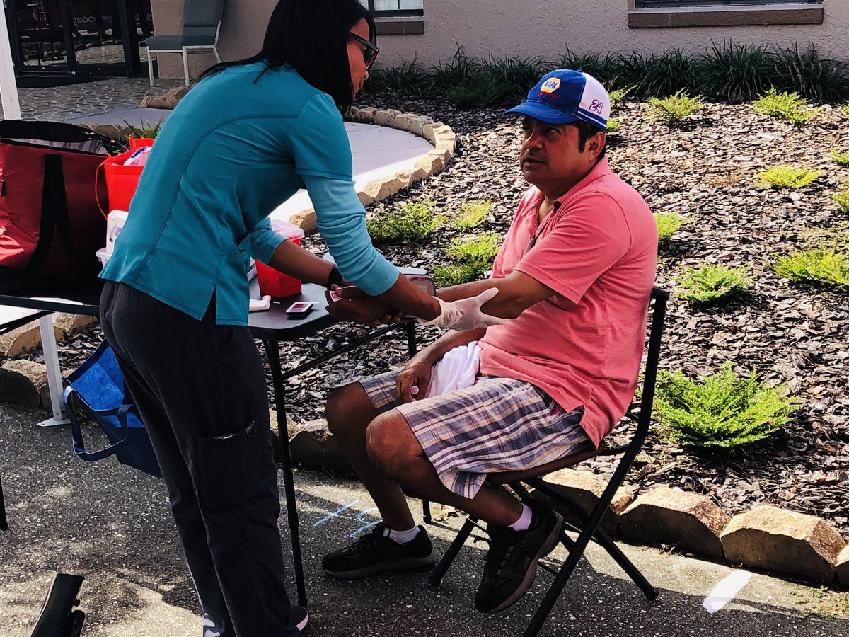 juansalgado82's tweet photo. Health Fair at Iglesia MI North Goldenrod @citybeautiful @OrangeCoFL @DohOrange @OCFLMayor @UrbStrategies #Bienestar #ASSPEN #IDDPMI https://t.co/gSj19m6TbJ