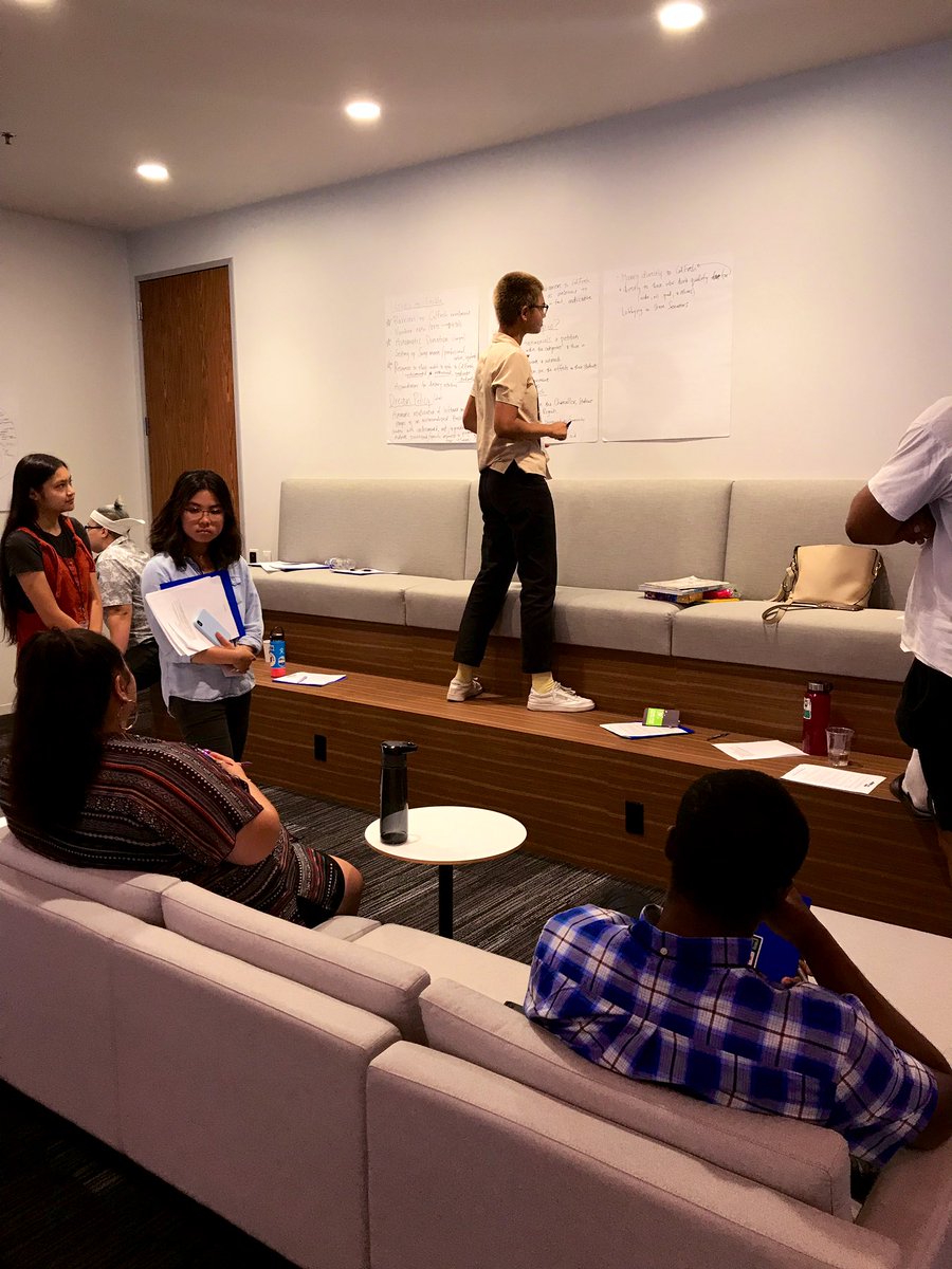 SwipeHunger's tweet photo. Oh, weβve got #policy ideas! Pages and pages of policy campaigns from Swipe students at #SwipeSummit. Students are developing anti-hunger policy strategies based on states and regions. https://t.co/pbWhpd3ZKd