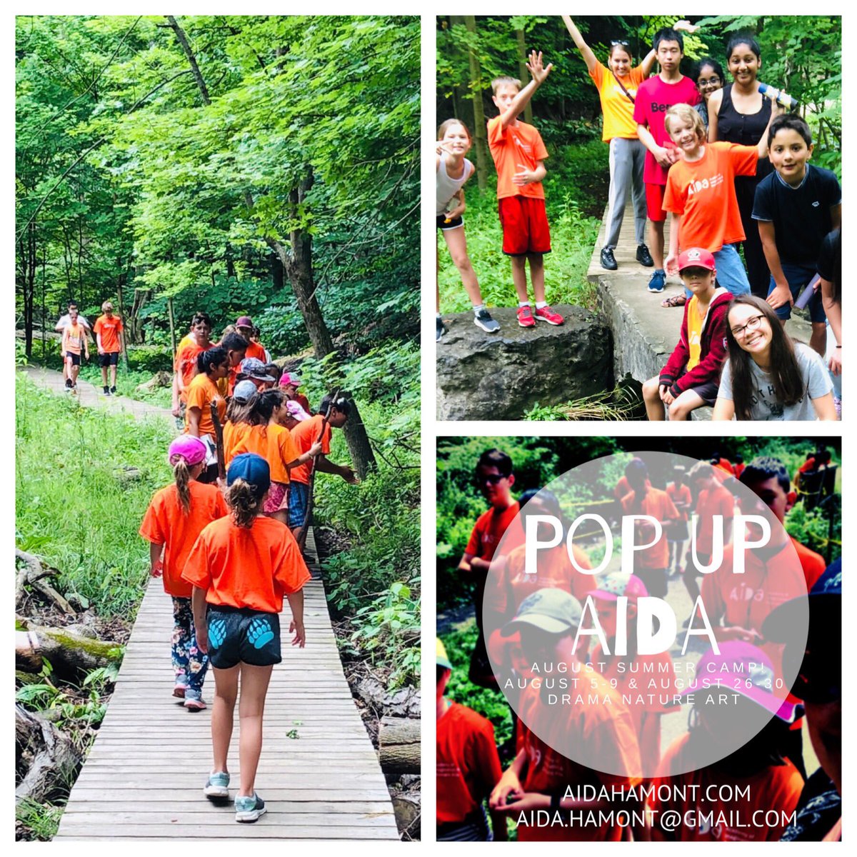 POP-UP Summer Camp added by popular demand! @AidaHamont Drama Nature Art #readerschoice #summercamp #artschool #childrensentertainment #theatre #acting #hamont #hamonarts #mentor #hamontyouth #arts