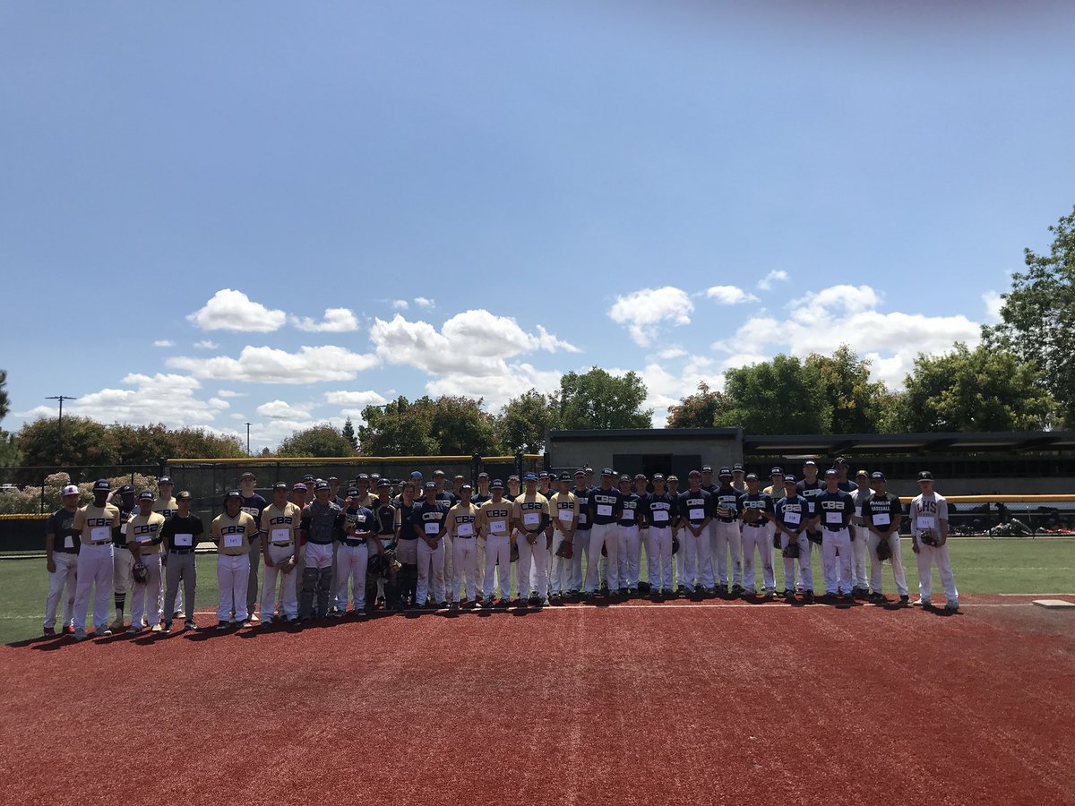 CBA_SacBayArea's tweet photo. Great group out in Stockton today - Lots of players coming out to play for the #1 program in the nation. 

CBA Northern California players excited for the fall season - Thanks @SJDCAthletics for the field and the facility #weareCBA #PGChamps https://t.co/sIS0RaT18x