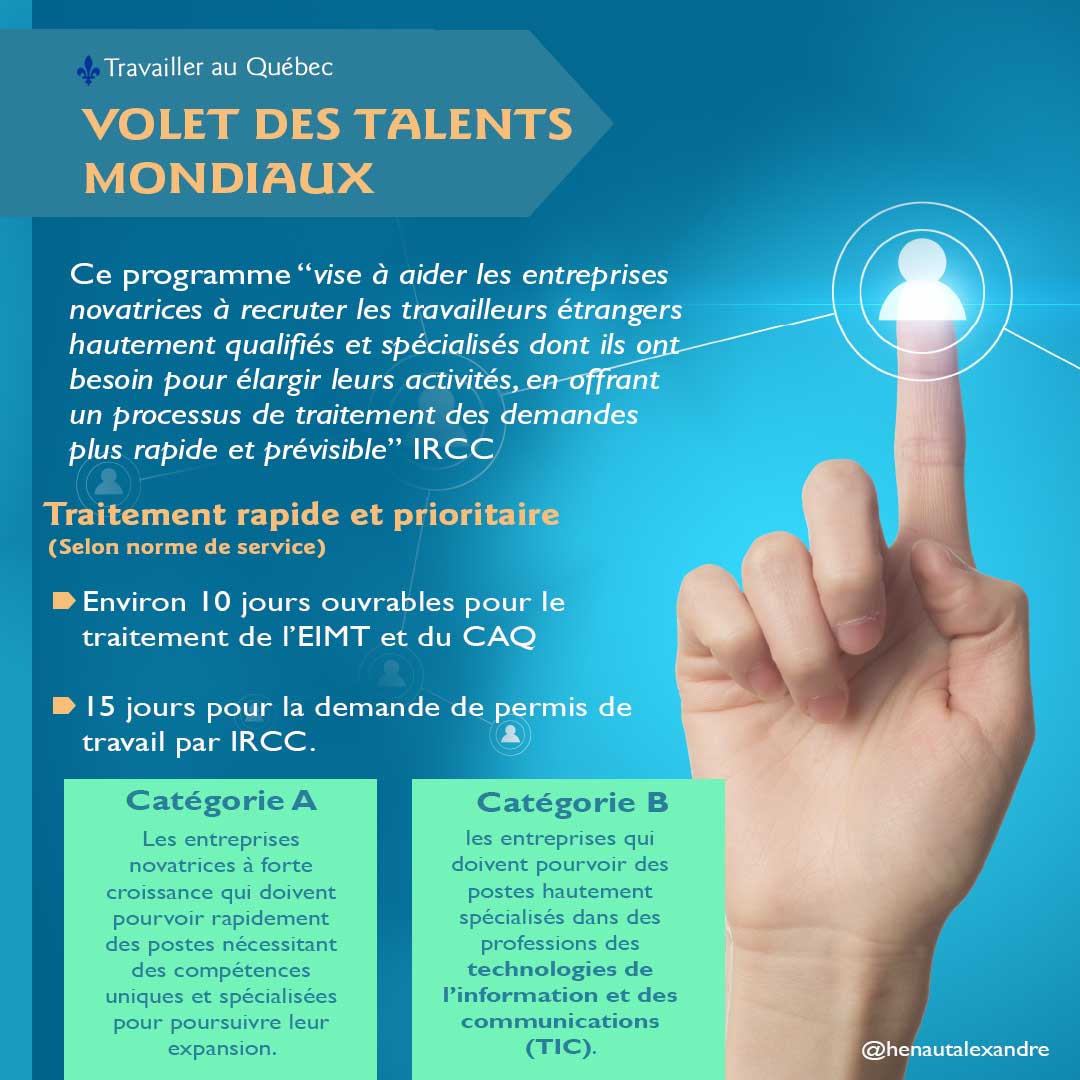 AhenautWMR's tweet photo. Travailler au 🇨🇦 dans les #TIC ou dans une entreprise innovante #Immigration #TIC #innovation #permisdetravail #emploi #Quebec @DeGama2014 @MIDI_QC https://t.co/ZMzL0xzvIR