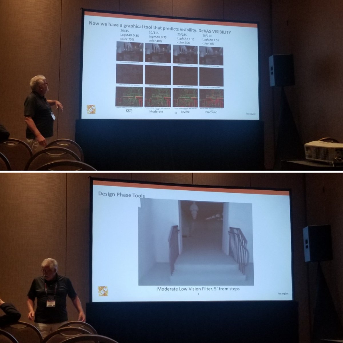 IESsask's tweet photo. Last session of the day on lighting for the visually impaired plus closing remarks and reception.
#IESAC2019 #IESLightAffectEffect #theIES https://t.co/f8xNwC9jI1