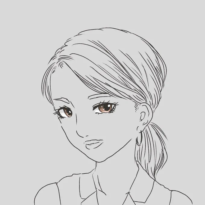 模写 