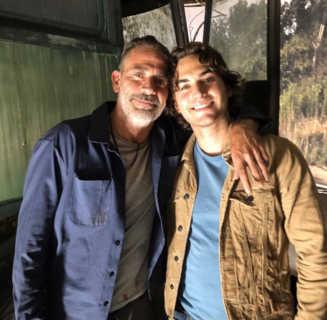 The Walking Dead on Twitter "Negan and Brandon on set of 
