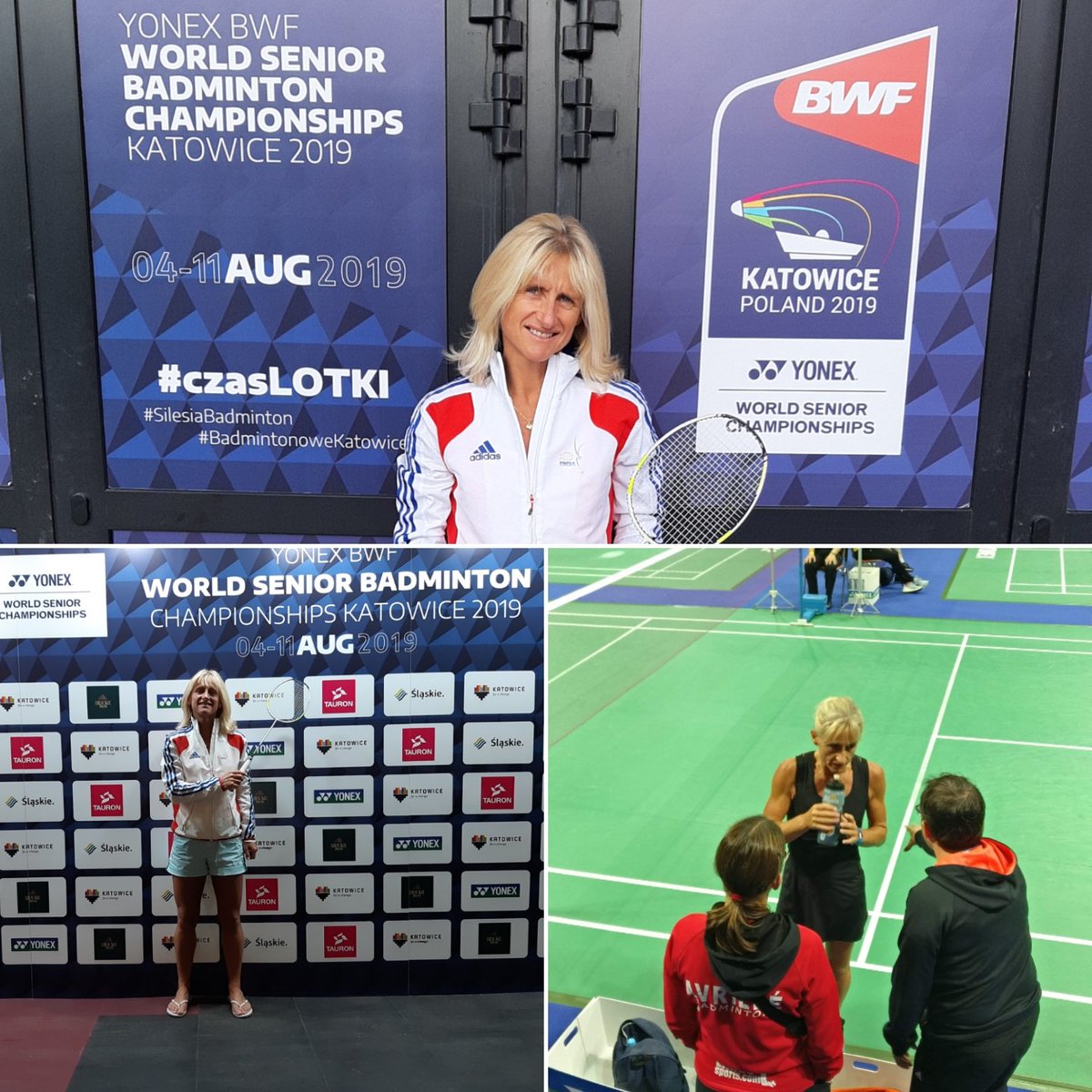Sylviane29's tweet photo. Fin du World Senior Championships en Pologne. Résumé sur la photo 1. Revanche prise sur la Suédoise en SD et beau combat en 3 sets contre la Danoise Tds 5/8. 3 Mixtes dont 2 victoires en 2 sets. Un DD irrégulier contre Taïwan. Une belle semaine de badminton mondial ! @WeAreArkea https://t.co/O4Hq3Mjl5d