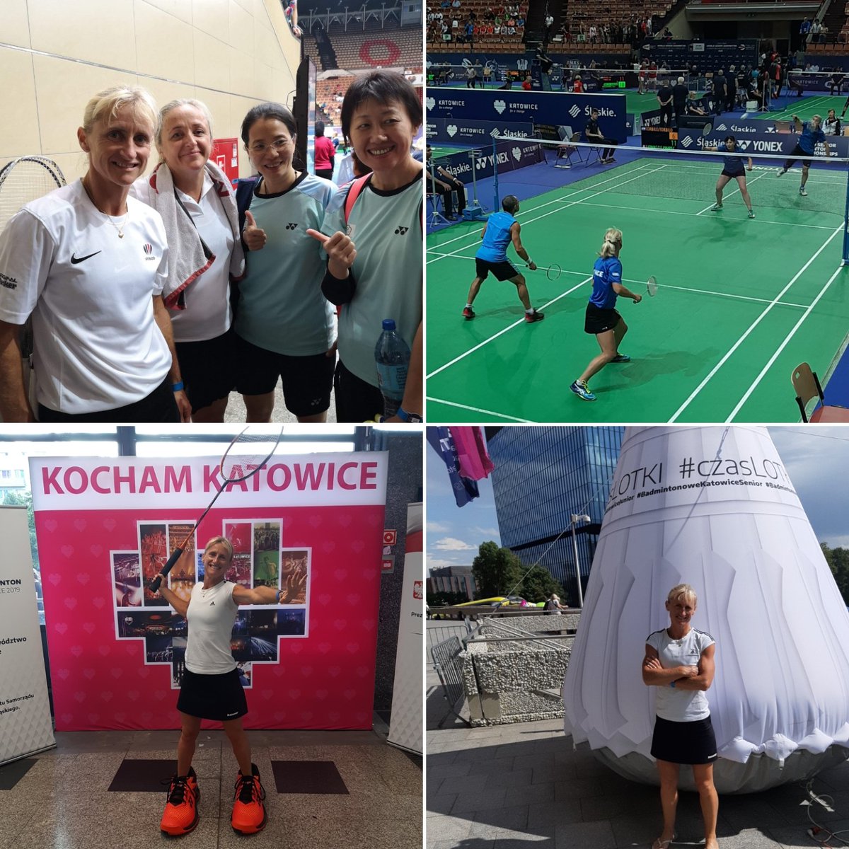 Sylviane29's tweet photo. Fin du World Senior Championships en Pologne. Résumé sur la photo 1. Revanche prise sur la Suédoise en SD et beau combat en 3 sets contre la Danoise Tds 5/8. 3 Mixtes dont 2 victoires en 2 sets. Un DD irrégulier contre Taïwan. Une belle semaine de badminton mondial ! @WeAreArkea https://t.co/O4Hq3Mjl5d