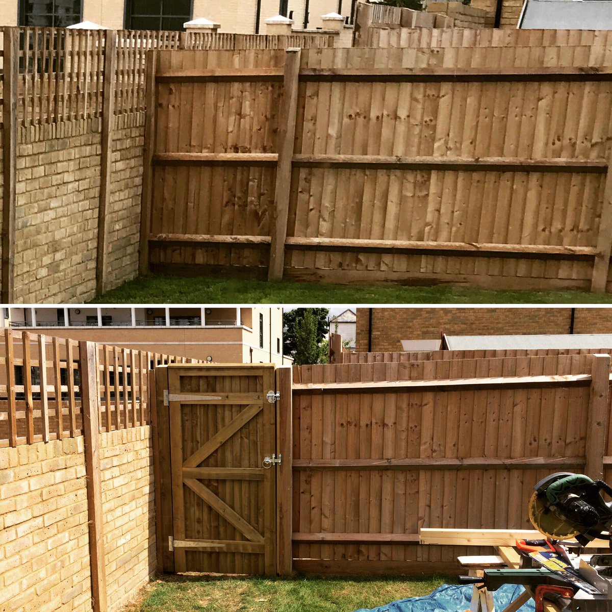 MarkProServices's tweet photo. Garden gate supply and install in #TunbridgeWells https://t.co/zxBBB74BVe