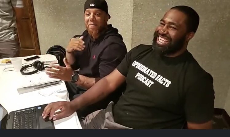 LancCatholicFB's tweet photo. Our own, Coach Way, the only podcaster/coach that we know of in Central PA, took his Opinionated Facts Podcast to LL League Media Day where he was a hit among the area’s players and coaches. @OFPodcastboys @therealcoachway https://t.co/Lt9aksDlAp