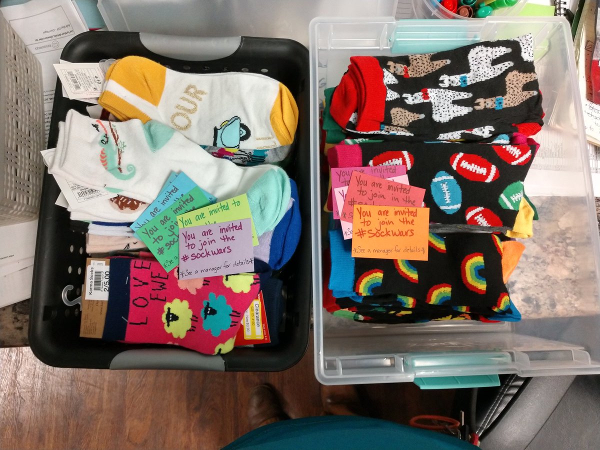 BeckyWalker81's tweet photo. Handed out my first invitation to #sockwars. An associate received a large tip while cashiering, notified management, and opted to donate it to the Homer Fund. #ISupportTHF @JoleneStout10 @DillonTHD @JustinGTHD @EldritchArchvst @thd4301 https://t.co/EMIgiDVKSG