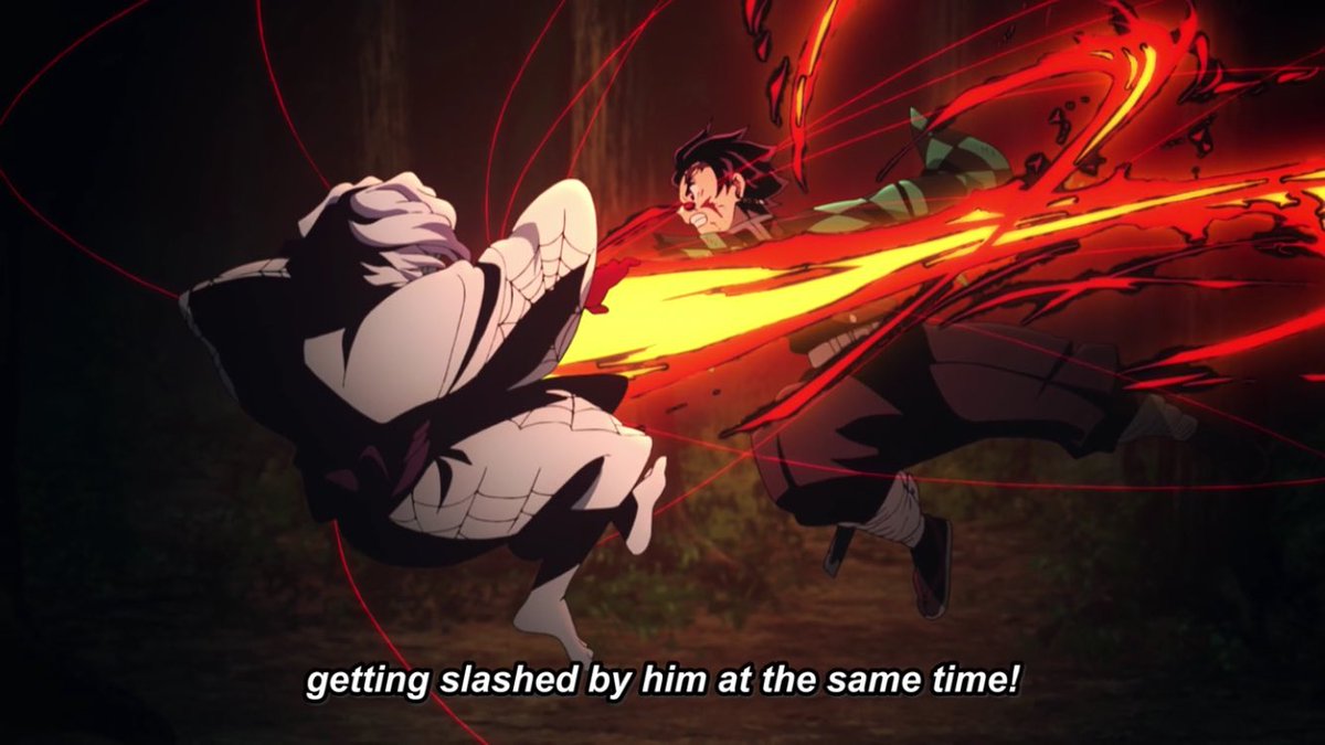 seishuda's tweet photo. Ufotable did an absolutely spectacular job animating Tanjiro’s Hinokami Kagura https://t.co/6ivBQB6hIo