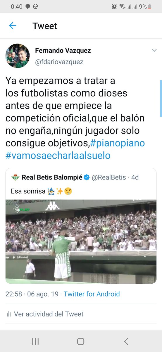 Fernando Vazquez tweet media