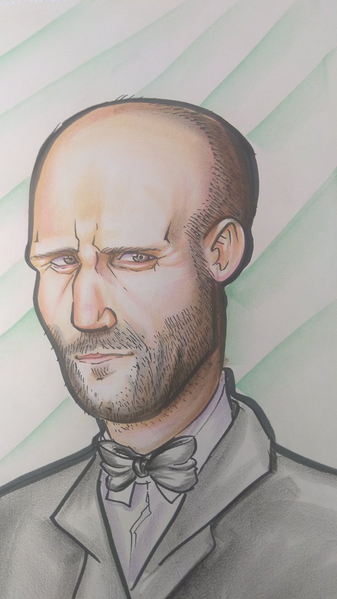 bestfiend31's tweet photo. #jasonstatham #fastandfurious #fastandfurious9 #fastandfuriouspresents #movie #character #design #art #drawing #Caricature #caricatura #drawing #art #prismacolor #oilpastel https://t.co/NNm5a7EjS4