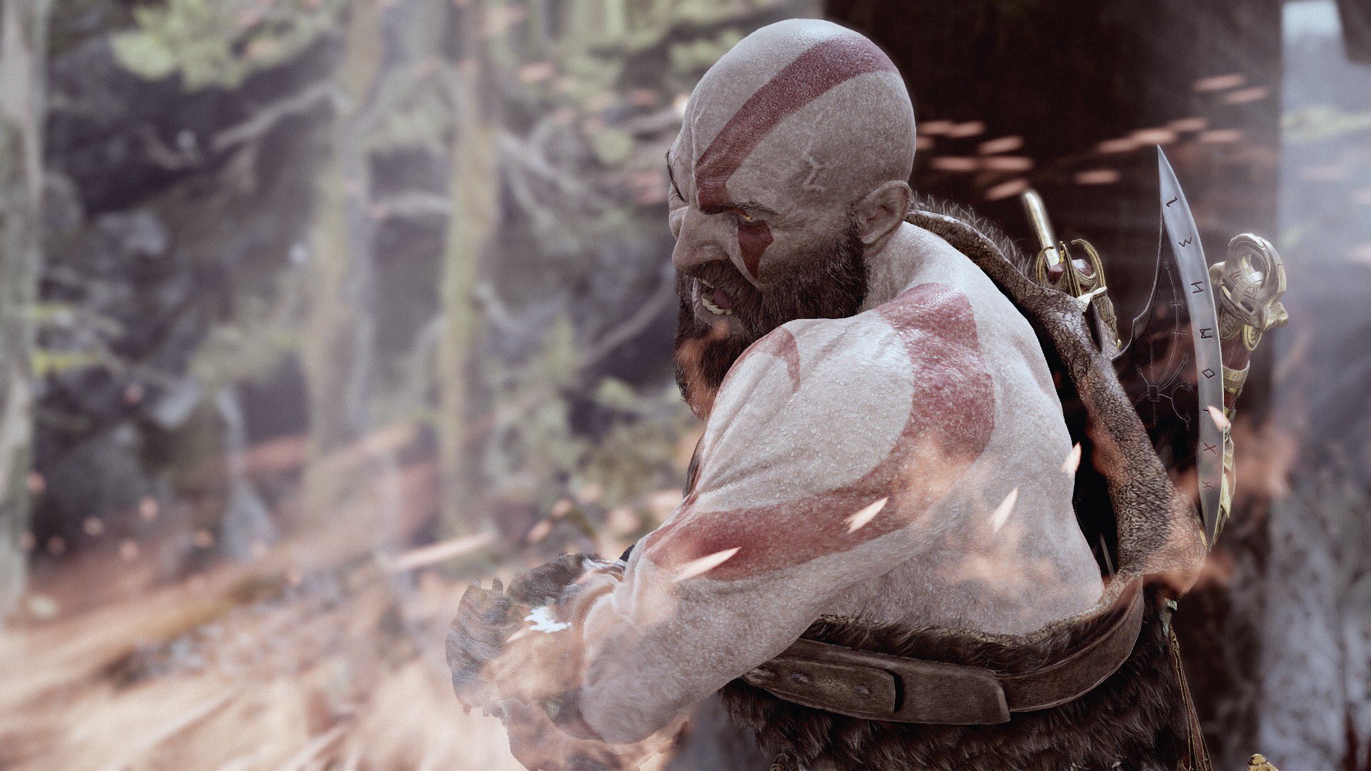 Hoffman Virtual Photography on X: Spartan Rage God of War (2018) #VirtualPhotography #GodofWar #GoWPhotoMode #Kratos #VGPUnite / X