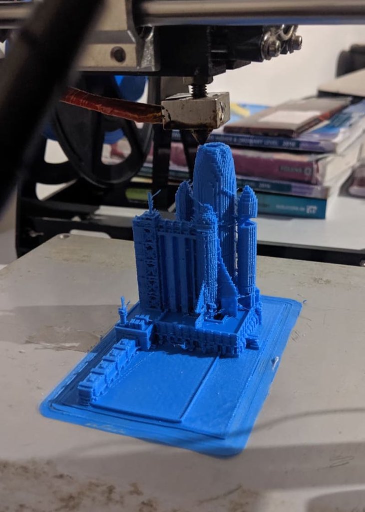 EngineWunder's tweet photo. #Minecraft #3DPrinted #flymetothemoon 🌌🚀✨🌔 https://t.co/5VLkQ6N9SY