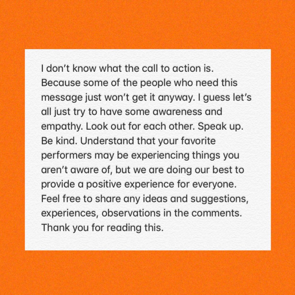 RealKellyKlein's tweet photo. Hey Team. 90% of the time, you guys are great and it’s a pleasure to meet you in person. But there is almost always one who tries to take advantage and does not respect boundaries...
Feel free to share any ideas in the comments. Thank you for reading this.
#TeamKlein https://t.co/c75Owt487I