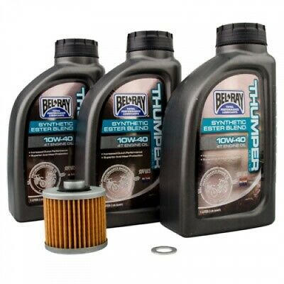 EnginesComp's tweet photo. (Sponsored eBay) Tusk 4-Stroke Oil Change Kit Bel-Ray Thumper Synthetic Blend 10W-40 1529860047 https://t.co/nQIVZElDJB https://t.co/fxlO7PglMA