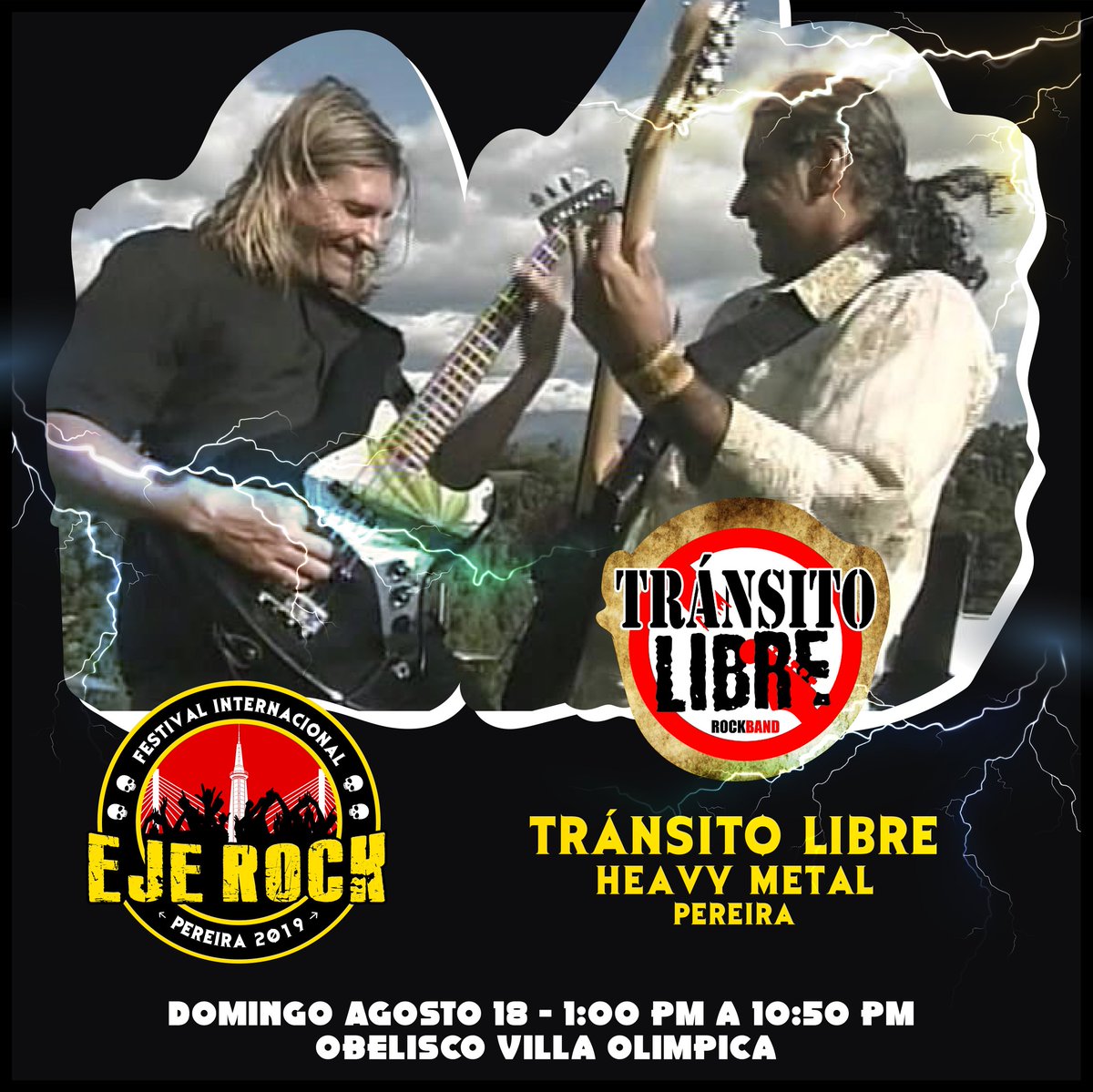 Como festival teníamos una deuda con tránsito libre, pero este 18 de agosto en el obelisco de la villa olímpica, esa deuda quedará saldada.