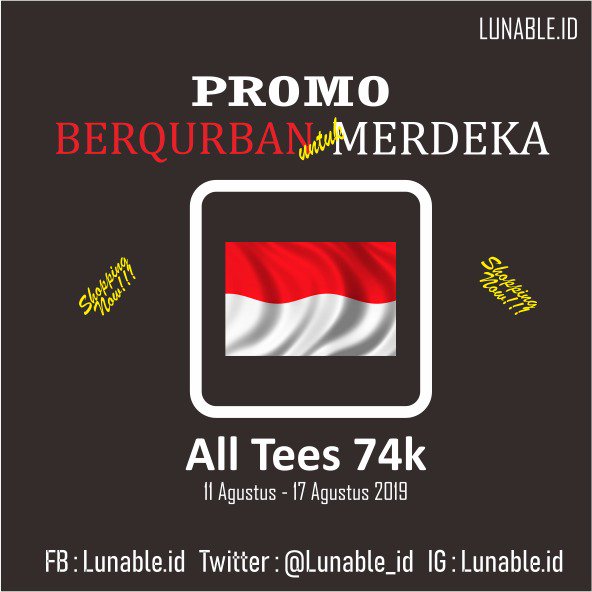 lunable_id's tweet photo. Harga berlaku mulai hari ini! Yukk beli sekarang juga!
#lunable #berkurban #promounik #EidAlAdha #EidAdhaMubarak https://t.co/28vE8m0Pfg
