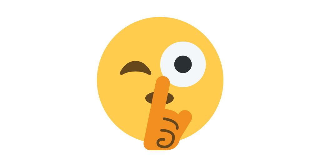 EmojiMashupBot's tweet photo. 🤫 shushing + 😜 winking-tongue = https://t.co/URjra7fEr1