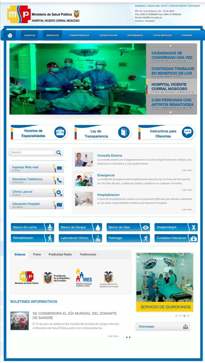 och_am's tweet photo. ➡️ #Innovación 🌐 #tecnología @HVCMOficial desarrolla #software de registros médicos electrónicos, para mejorar la organización, la eficiencia y la seguridad de la atención.⚕️
💻 Censo de camas
💻 Egresos hospitalarios
💻 Prescripción médica
💻 Control de visitas, etc.
@Salud_CZ6 https://t.co/3bZNzMdcWg