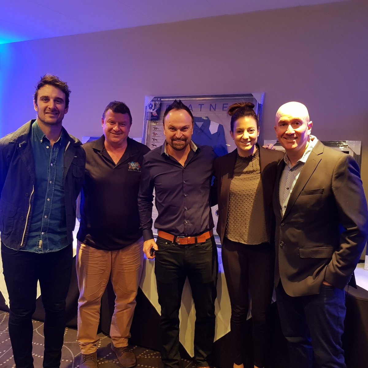 What a day the other Friday at the annual Lane Cove Cats JFC sponsors lunch. We were honoured again to supply the panel and this year was Jobe Watson,  Steve Bradbury and Steph Chiocci. Thanks also to MC Simon Kennedy. <a href="/LaneCoveCats/">Lane Cove Cats</a> @Steph_Chiocci #stevenbradbury #jobewatson