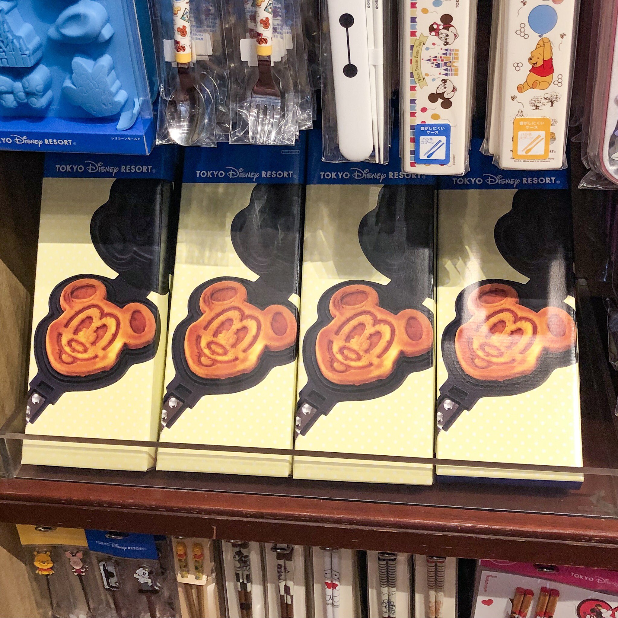 東京ディズニーリゾート ミッキー型ワッフルメーカー 未使用 ミッキー