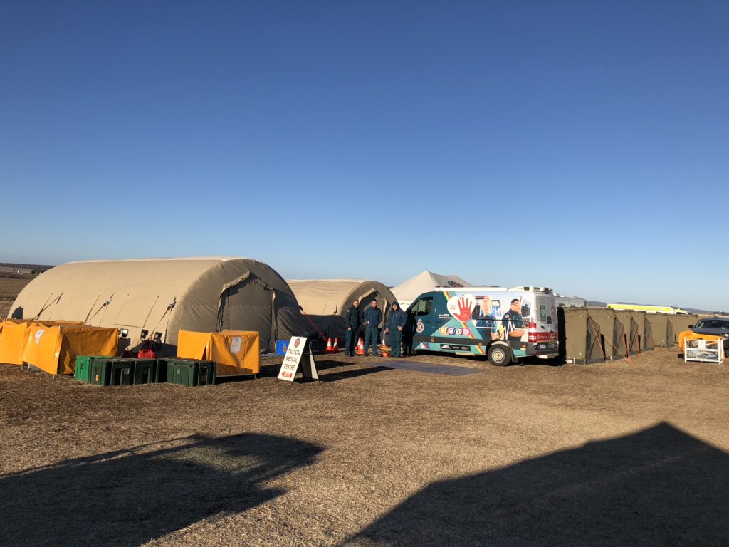 QASDarlingDowns's tweet photo. Operation Nighthawk provided a great community building opportunity providing support to @ScoutsAustralia Well done to the nearly 1700 participants and thank you to everyone including the @QAS_EMU that made this event possible. https://t.co/5UeoDGaoMJ