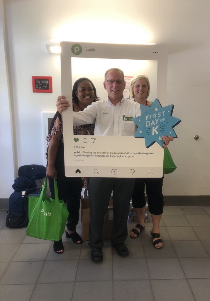 DalraidaPPA's tweet image. More pics from #firstdayofK food and coffee/creamers, food trays and juice and dry goods all donated by #publix Dalraida Commons. Thank you #billnyethepublixguy for everything!