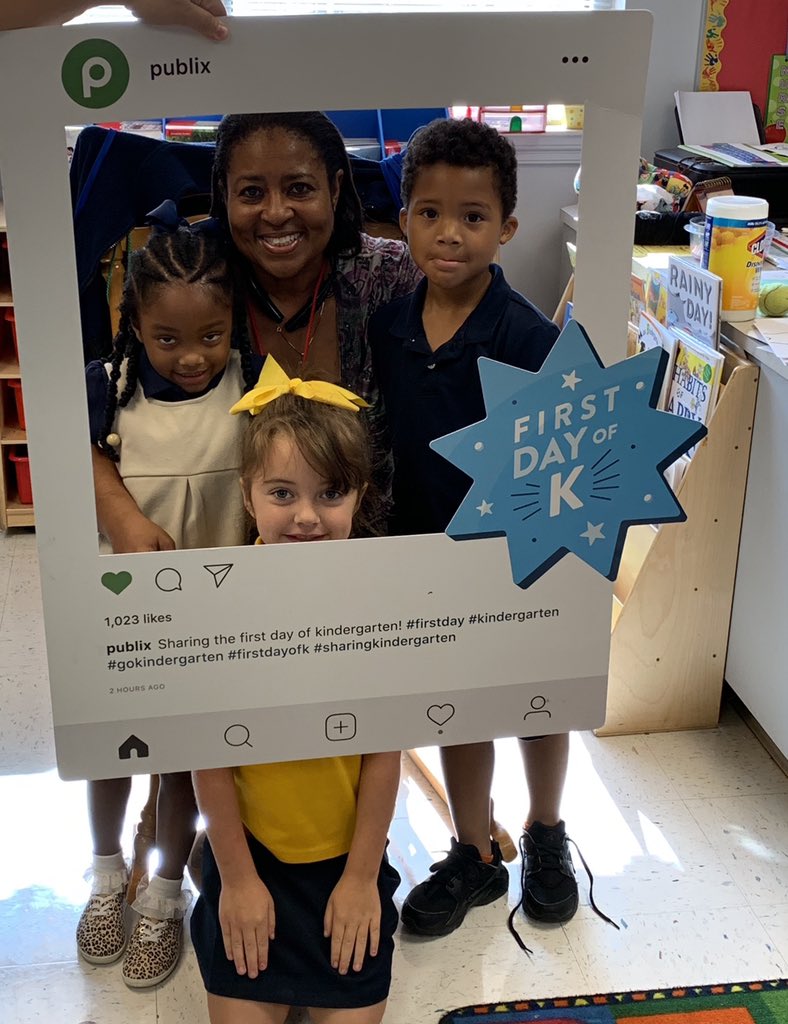 DalraidaPPA's tweet image. More pics from #firstdayofK food and coffee/creamers, food trays and juice and dry goods all donated by #publix Dalraida Commons. Thank you #billnyethepublixguy for everything!