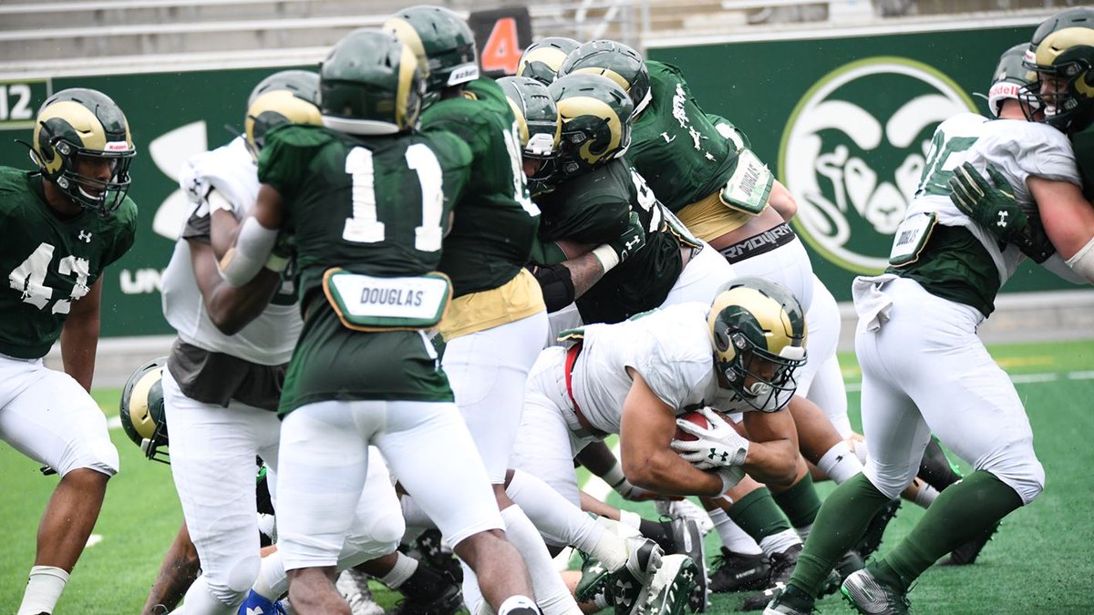 CSUFootball's tweet photo. Toby McBride active in Rams' first scrimmage

"It's one thing to try to get him ready for the game, but we've got to see if he can play. I think today's going to give him a lot of confidence."

https://t.co/ddOLPxNN6H https://t.co/DNUF2VkYo2