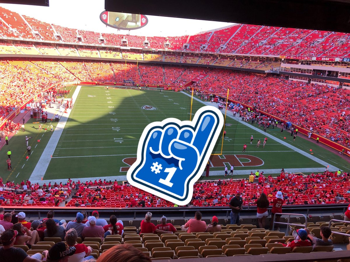 Almost game time (@ Arrowhead Stadium - <a href="/atarrowhead/">Arrowhead Event Day</a> in Kansas City, MO w/ <a href="/joemcbridekc/">Joe McBride</a> @bhg_balentine) swarmapp.com/c/cy36ToLHJ9F