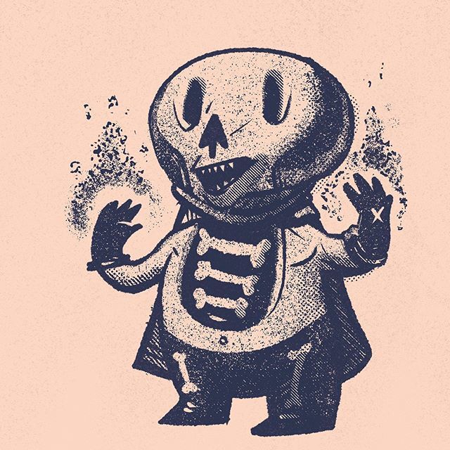 ponchobyrne's tweet photo. I’m absolutely living these brushes / textures from @truegrittexturesupply . Prepare for a flood of halftone artwork! #procreate #truegrittexturesupply #skelly #skeleton #lucadore #ipadart #digitalart #characterdesign #irishillustration https://t.co/HuQphnrebf https://t.co/Qd23fXRCmB
