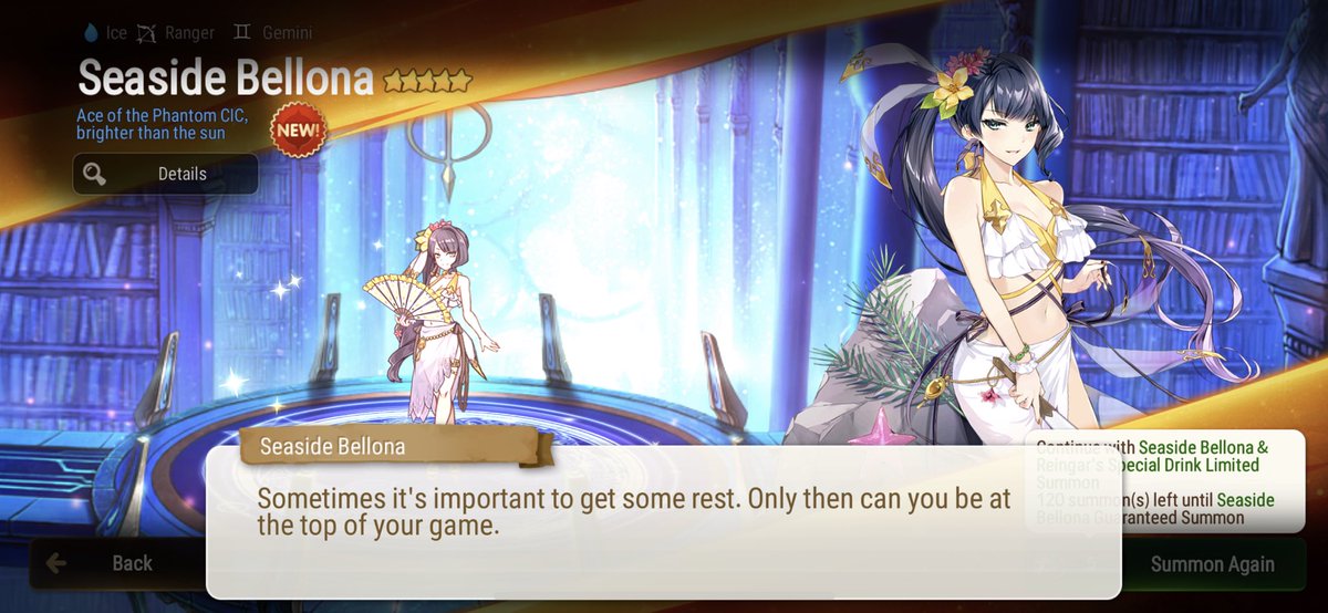 dragonbornready's tweet photo. Someone had a good morning. It was me, I had a good morning. #epicseven #bellona #achates https://t.co/7pOy6Naia5