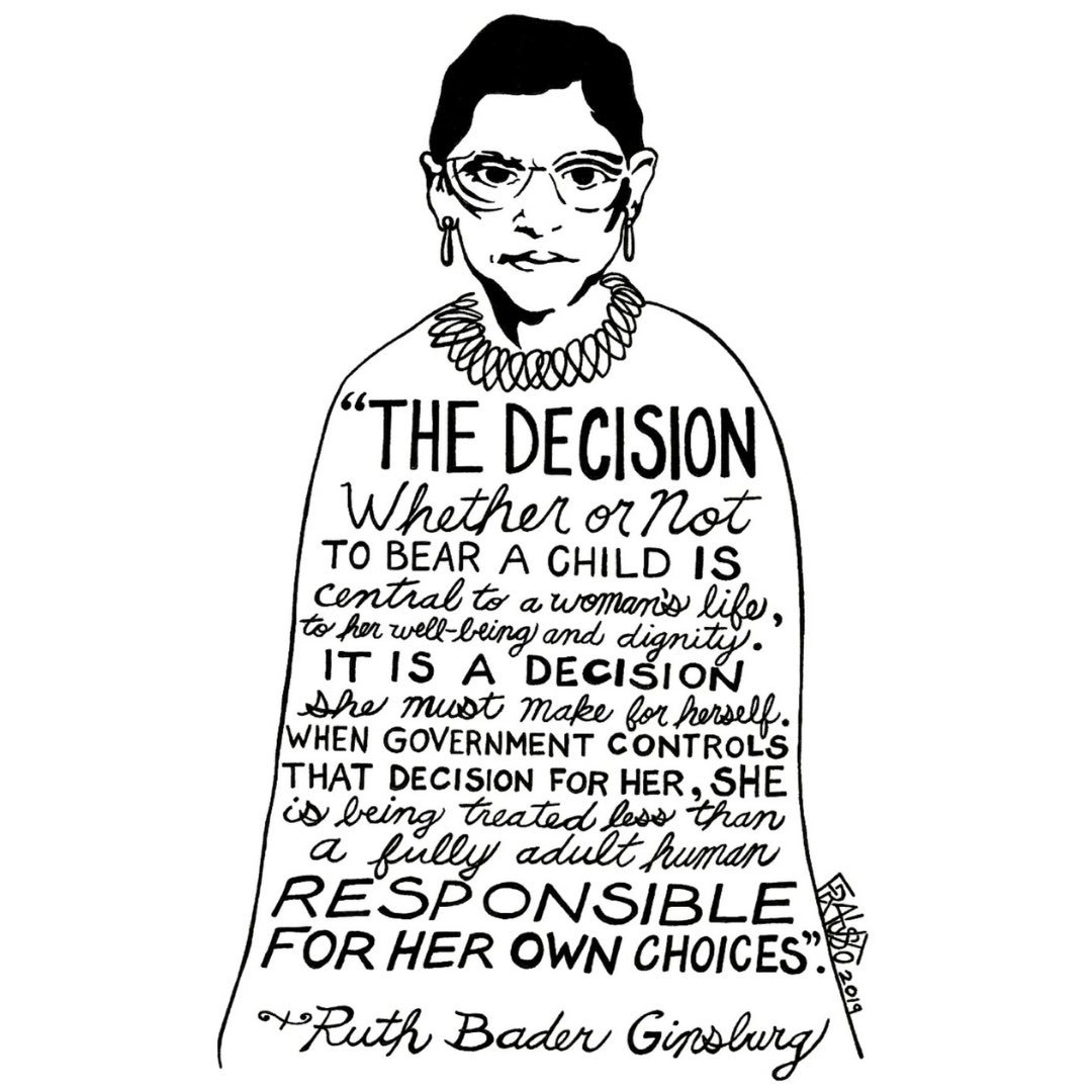 womensmarch's tweet photo. 26 years ago today, Ruth Bader Ginsburg became America’s 107th #SupremeCourt justice. Justice Ginsburg has built her career on fighting for gender equality, her dissenting opinions &amp; razor sharp analysis. #RBG #NotoriousRBG #VeryMuchAlive

Art: @bijoukarman (IG) @rickfrausto (IG) https://t.co/U7QA01ohcL