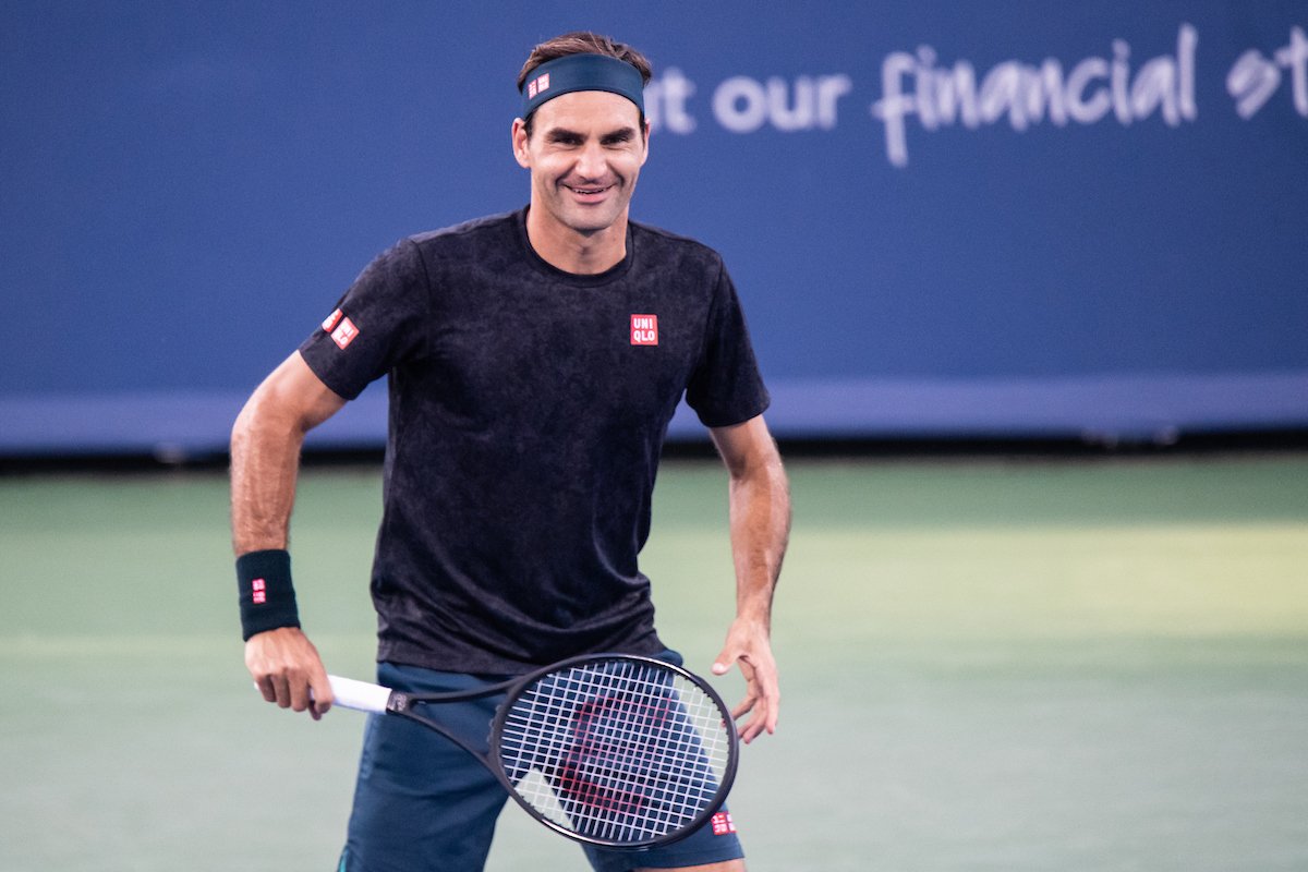 CincyTennis's tweet photo. Cin-cerely lovin' Cincy ❤️

#CincyTennis | @rogerfederer https://t.co/E8BOifZkQM