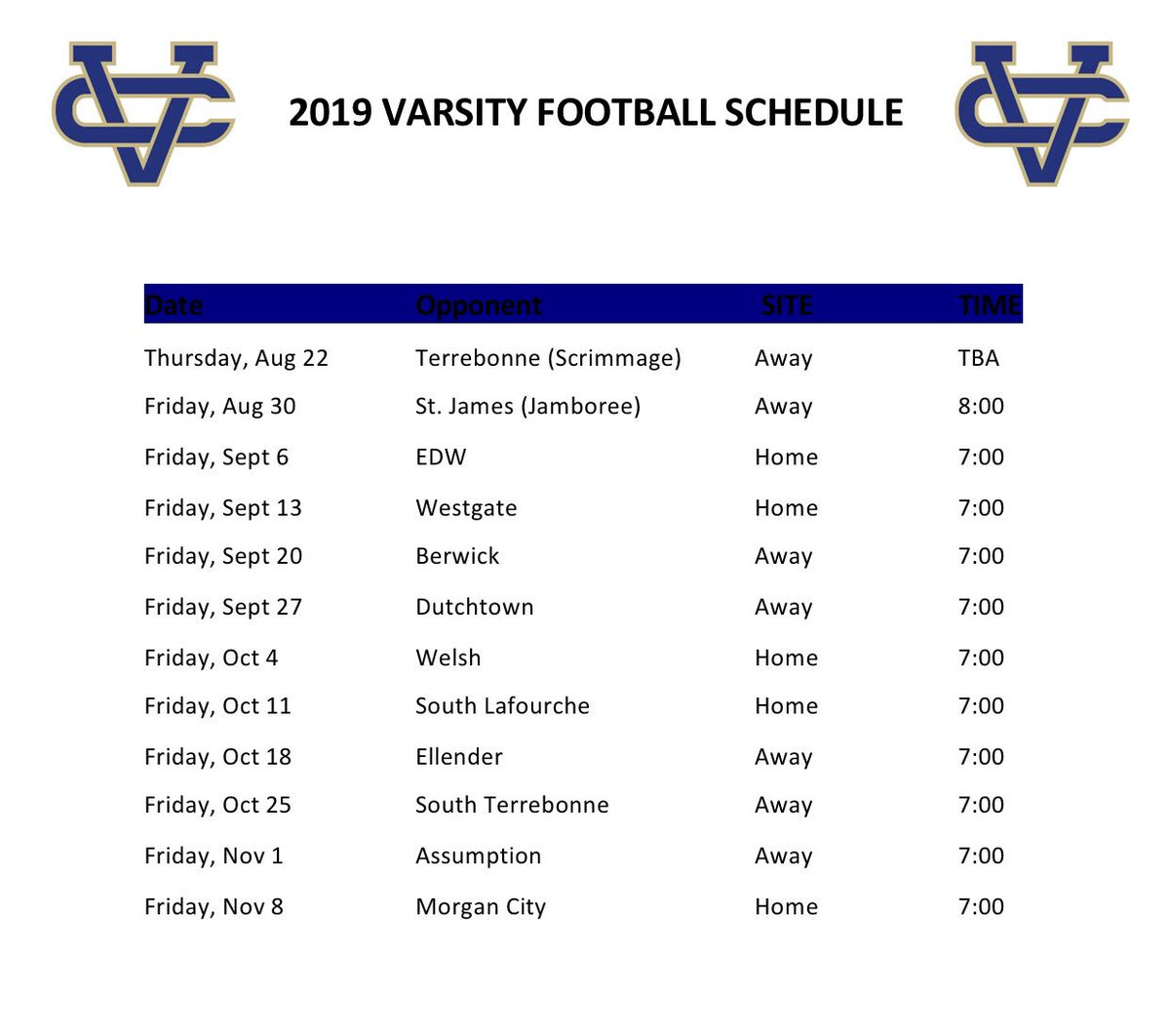 Vandebilt Catholic Football tweet media
