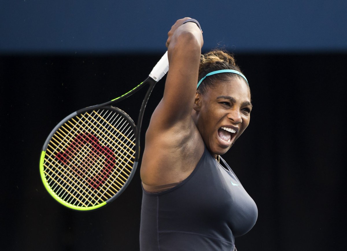 CP24's tweet photo. UPDATE: Bianca Andreescu will play Serena Williams in the Rogers Cup final tomorrow. https://t.co/7sW6s9QDLb https://t.co/UEqfFQ6h9K