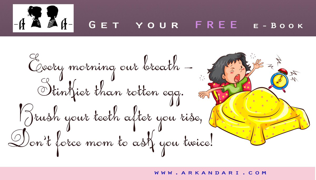 arkandari1's tweet photo. Teach your kids about brushing teeth in the morning: https://t.co/xa6AfHqeOV #books #kindle #children #kids #parents #parenting #teeth #dentistry https://t.co/0GlRtd4Yod